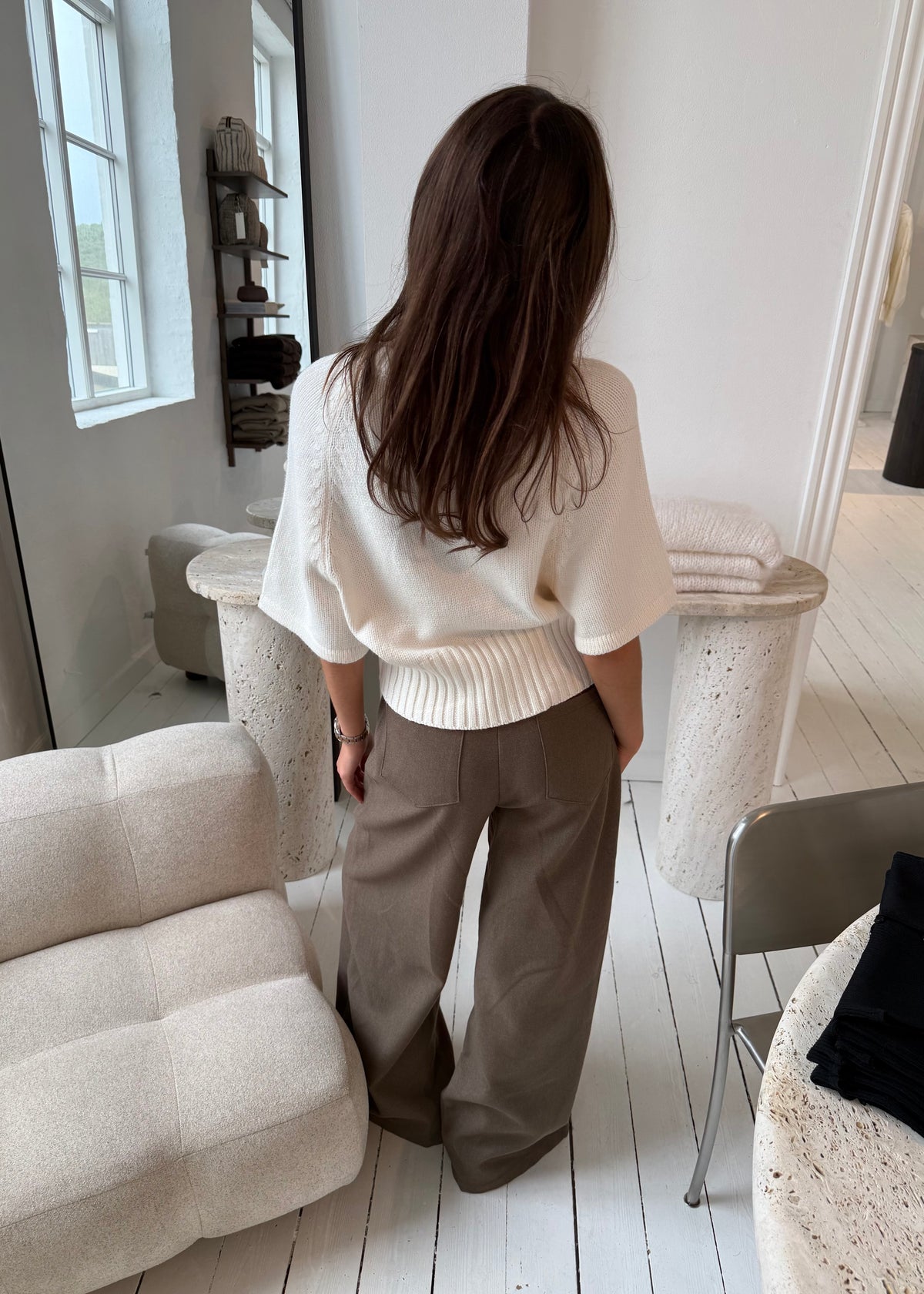 MOLLY SWEATER - Cream