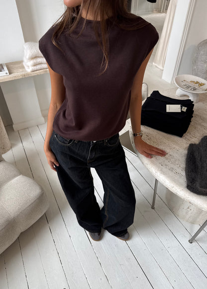 ZOE TOP - Brun
