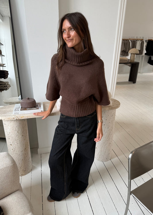STELLA SWEATER - Brun