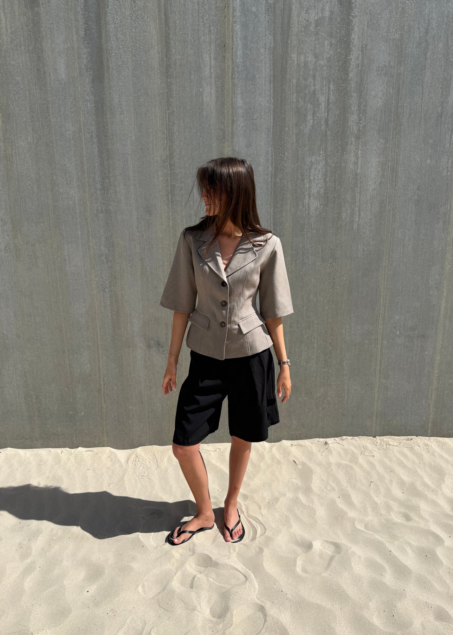Bermuda-MAGDA Shorts - Sort
