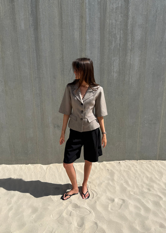Bermuda-MAGDA Shorts - Sort