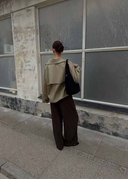 Short-MAGDA Trenchcoat - Beige