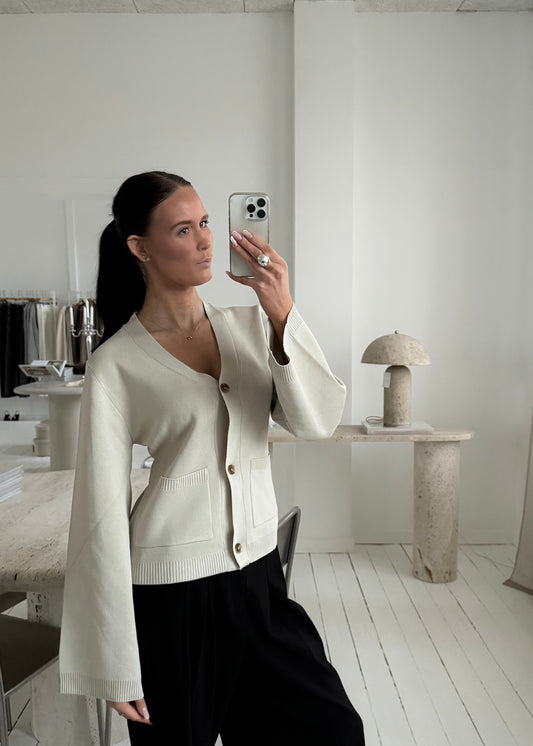 ANGEL CARDIGAN - Beige