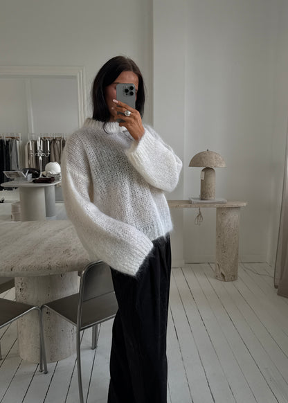 Kaia MOHAIR JUMPER - Hvid
