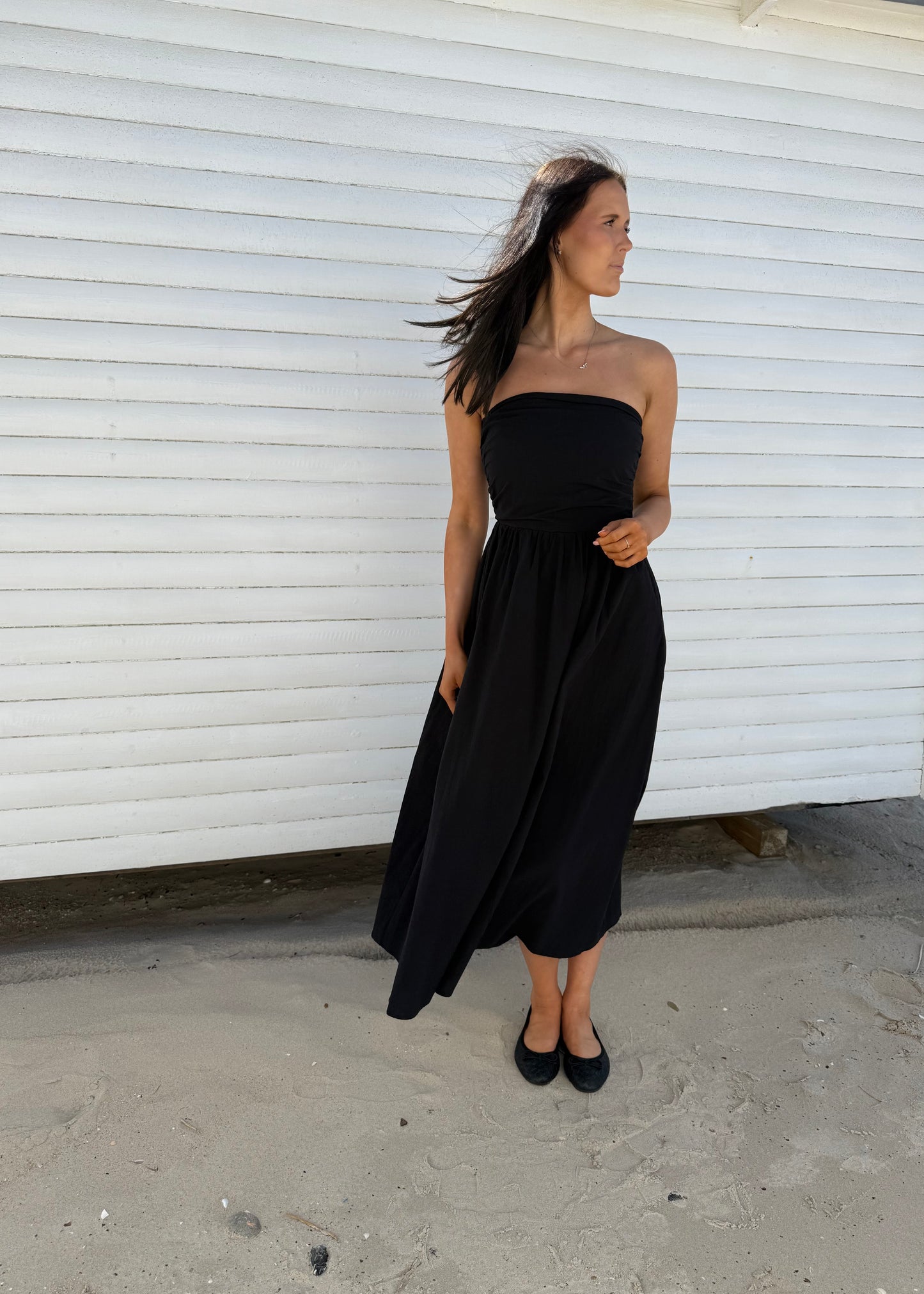 KATJA DRESS - Sort