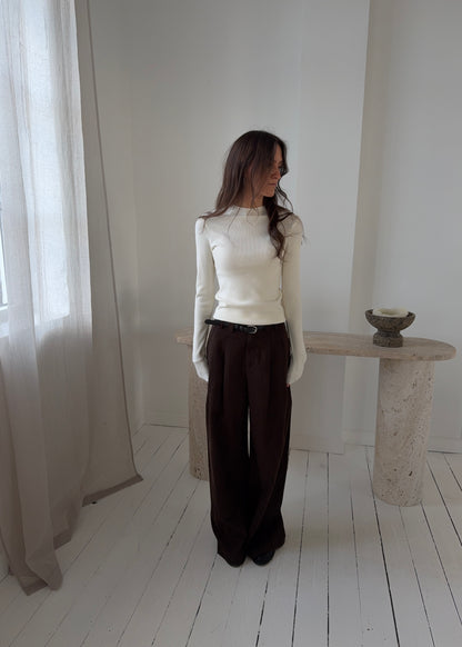 FANNY BLUSE - Cream