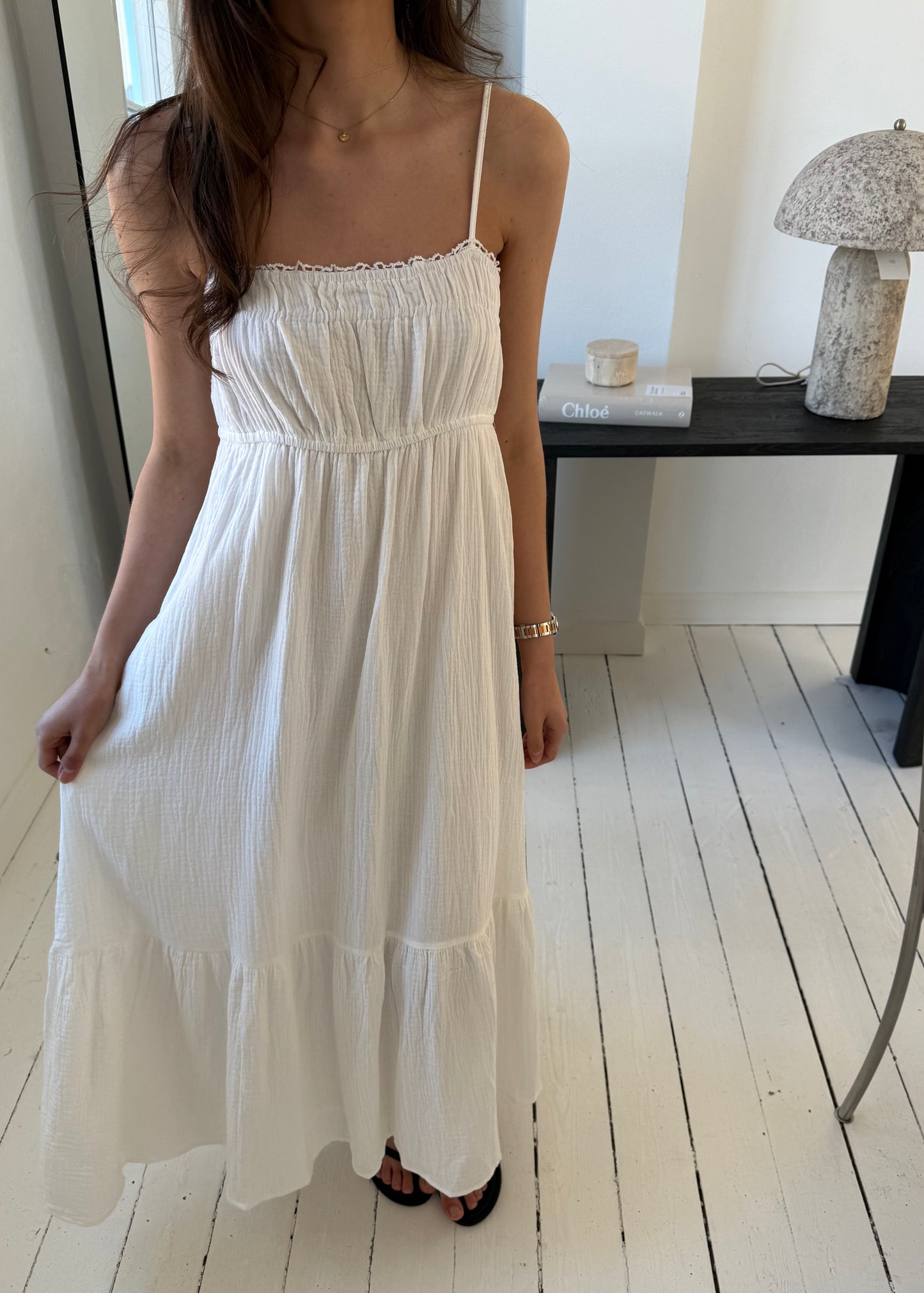 JOSEPHINE DRESS - Hvid