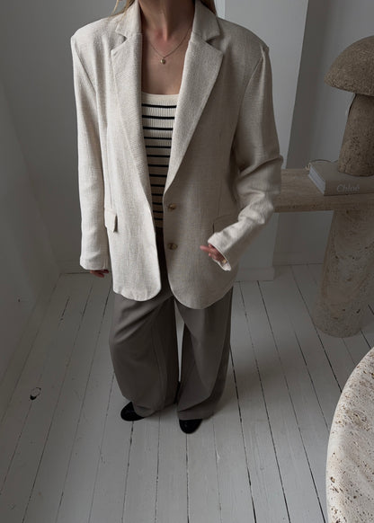 Spring-MAGDA Blazer - Beige