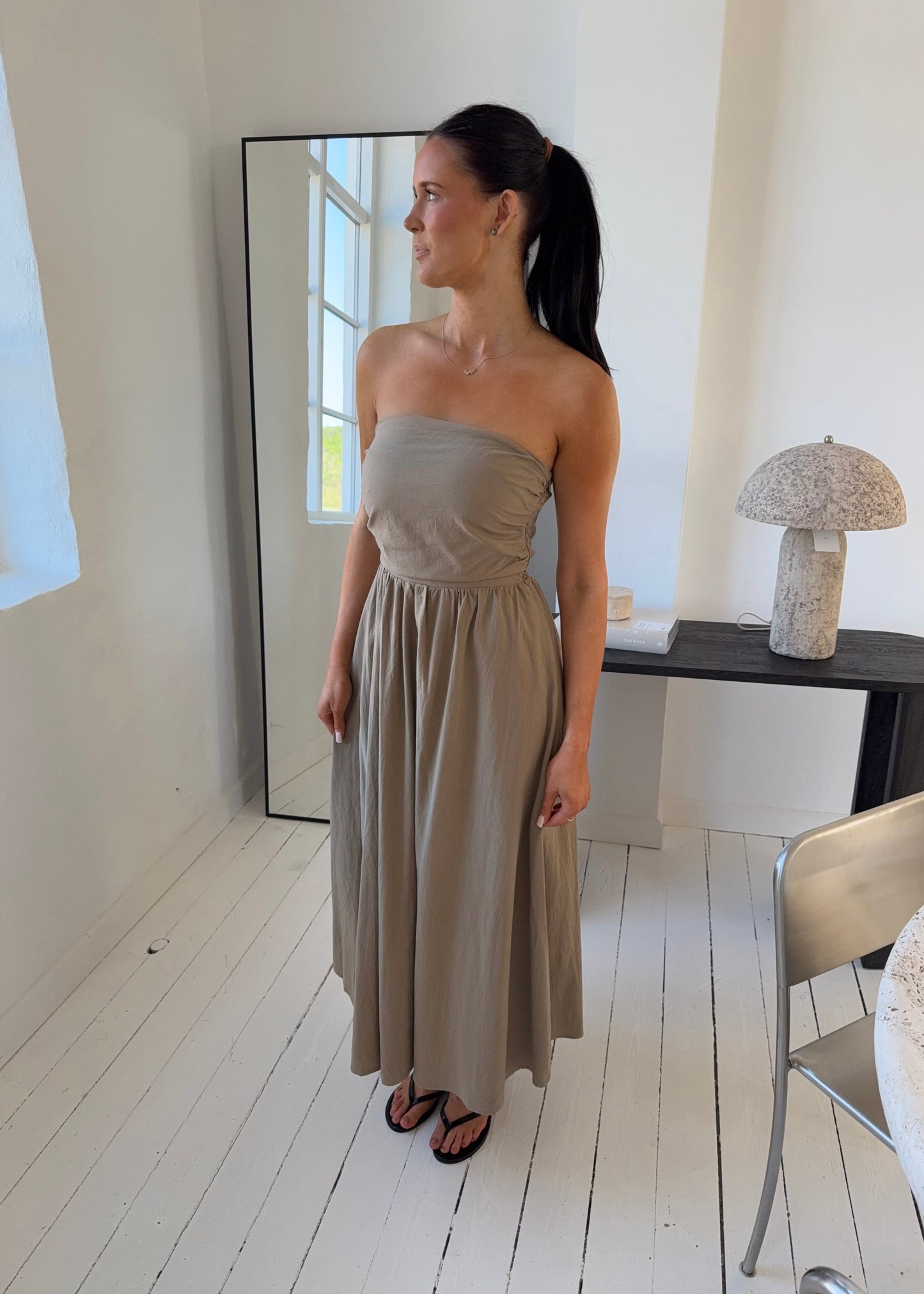 KATJA DRESS - Khaki