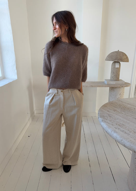 Spring-MAGDA Pants - Beige