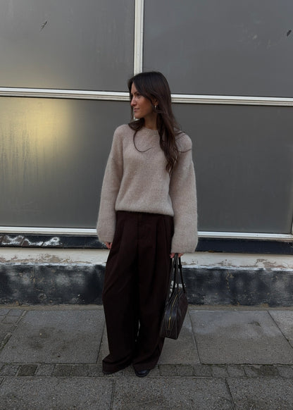 Flora-MAGDA Sweater - Beige