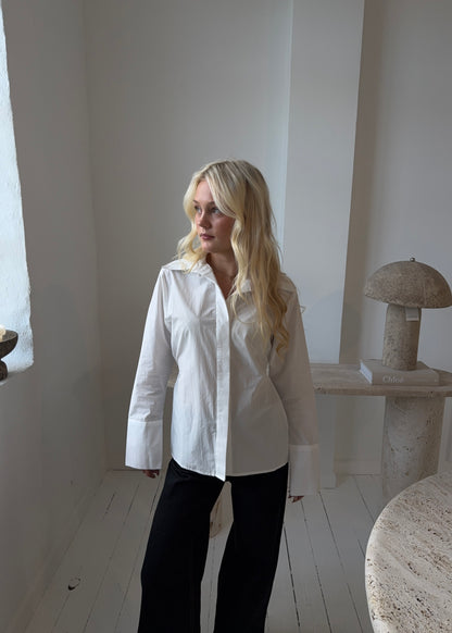 ROSA FITTED SHIRT - Hvid