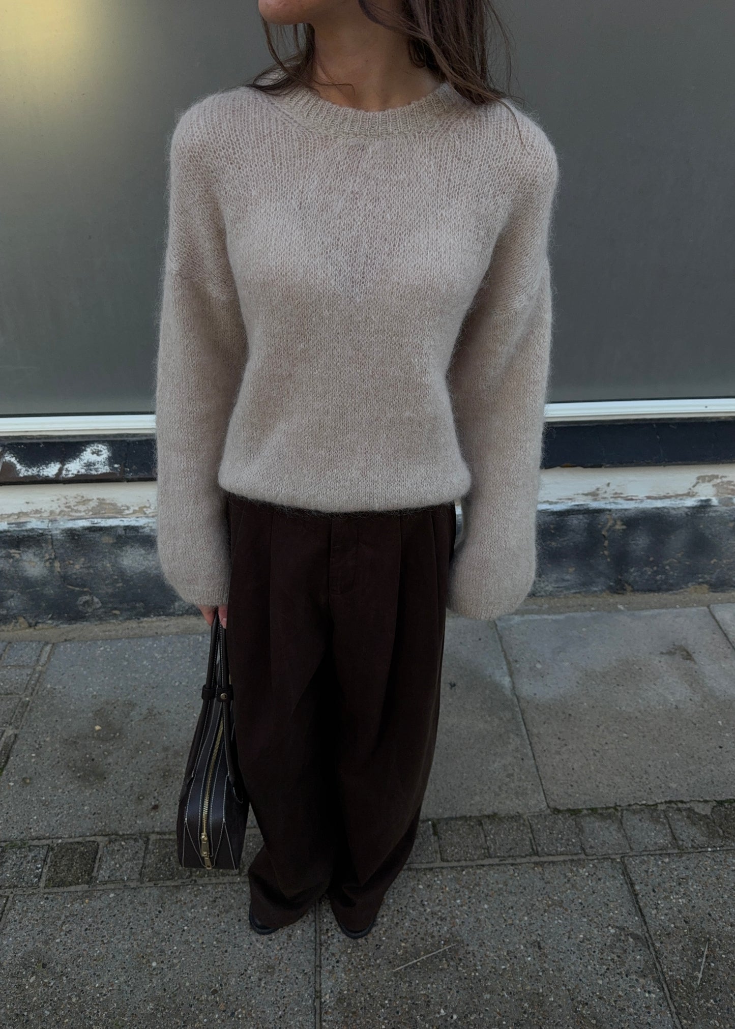 Flora-MAGDA Sweater - Beige