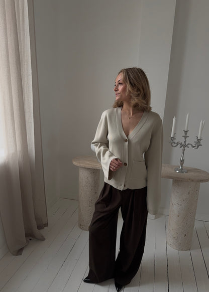 ANGEL CARDIGAN - Beige