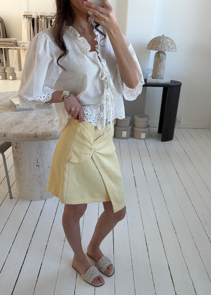ADEL MINI SKIRT - Gul
