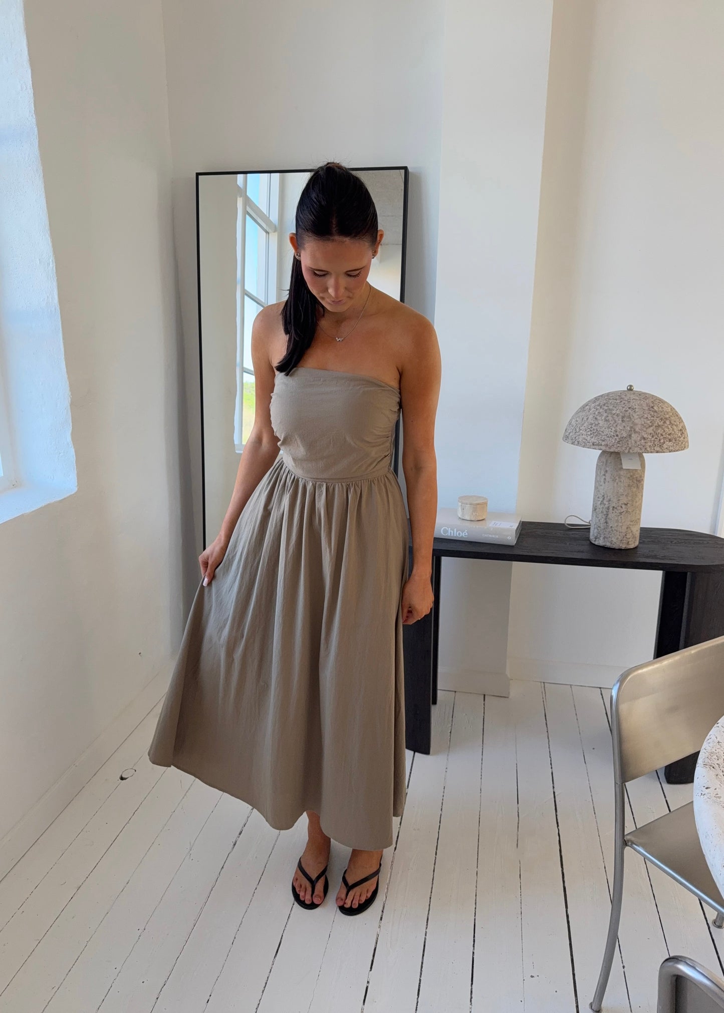KATJA DRESS - Khaki