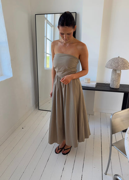 KATJA DRESS - Khaki