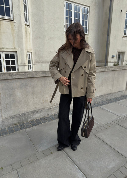 Short-MAGDA Trenchcoat - Beige