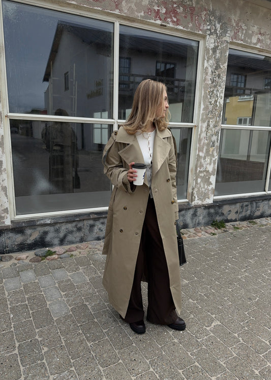 Long-MAGDA Trenchcoat - Beige
