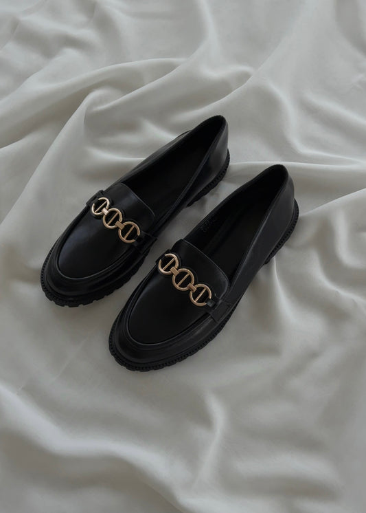 ISABELLA LOAFERS - Sort
