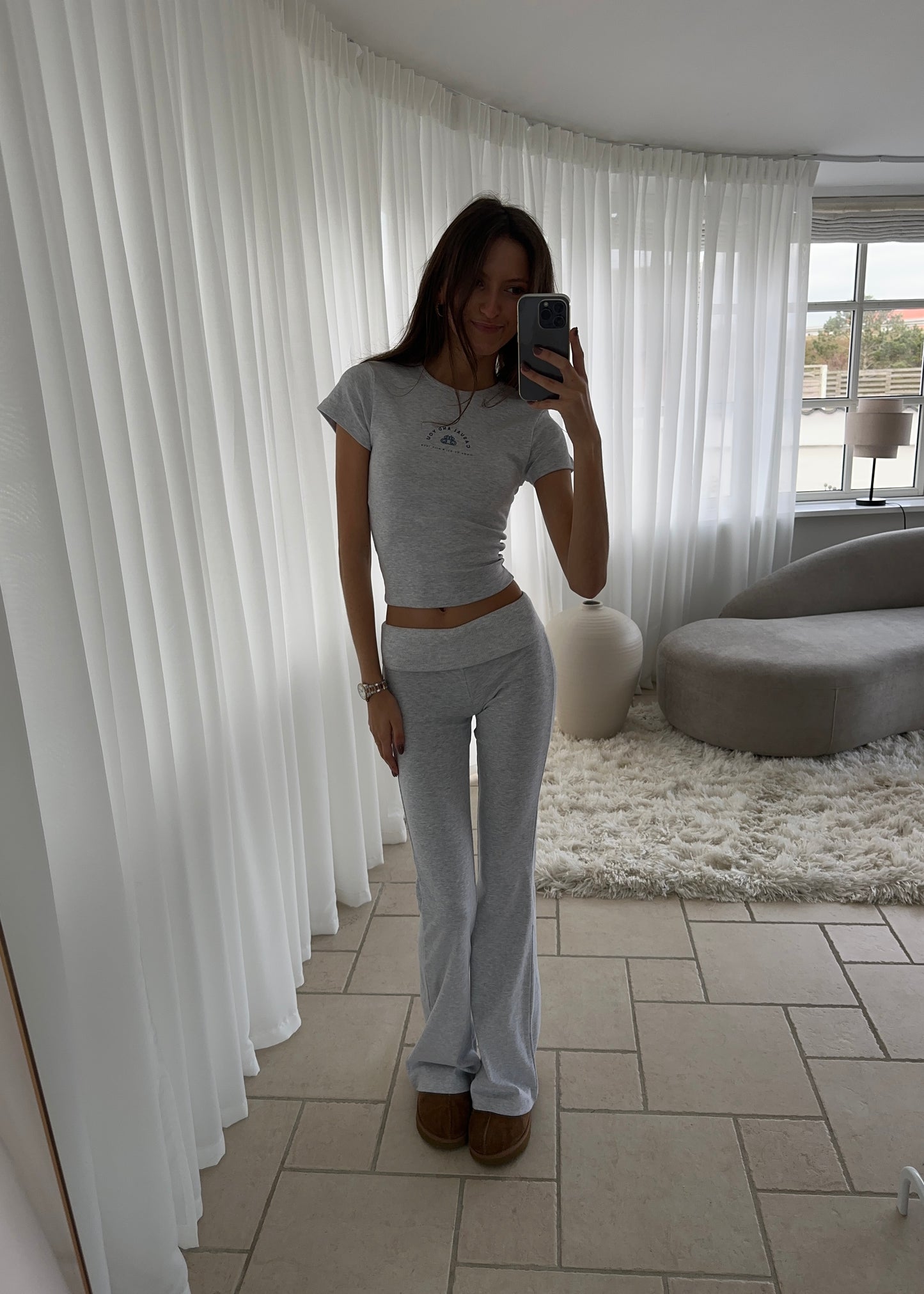 FLARED TROUSERS