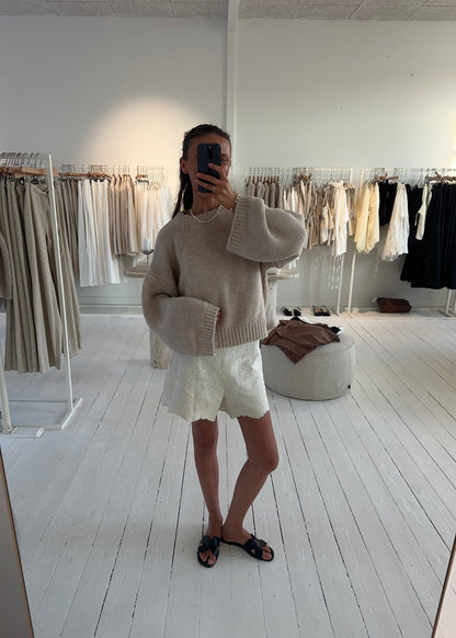 Bella-MAGDA Sweater - Beige