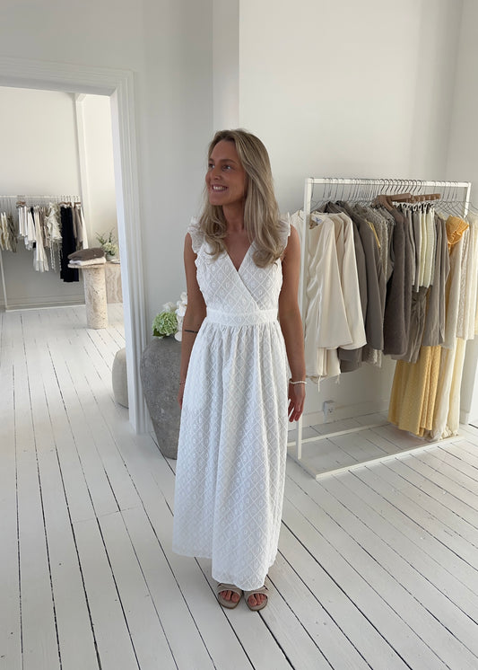 LOUISE KJOLE - Hvid