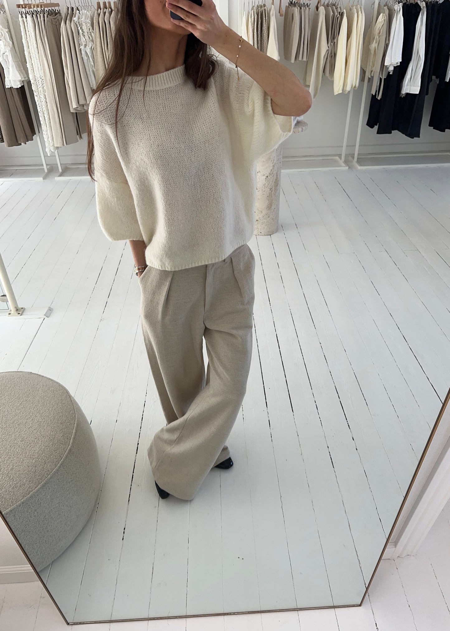 Spring-MAGDA Pants - Beige