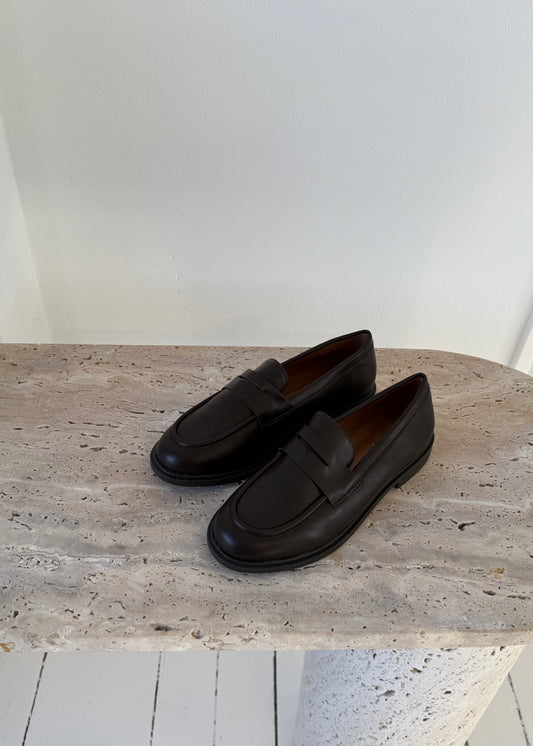 DINA LOAFERS - Brun