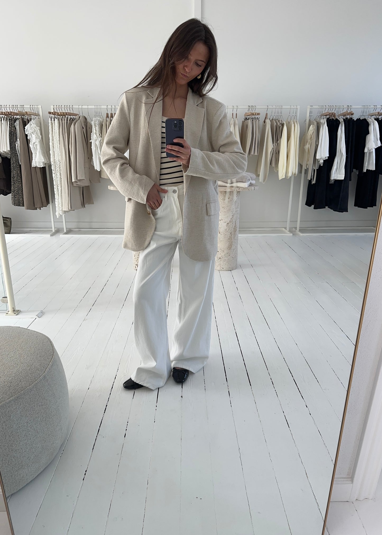 Spring-MAGDA Blazer - Beige