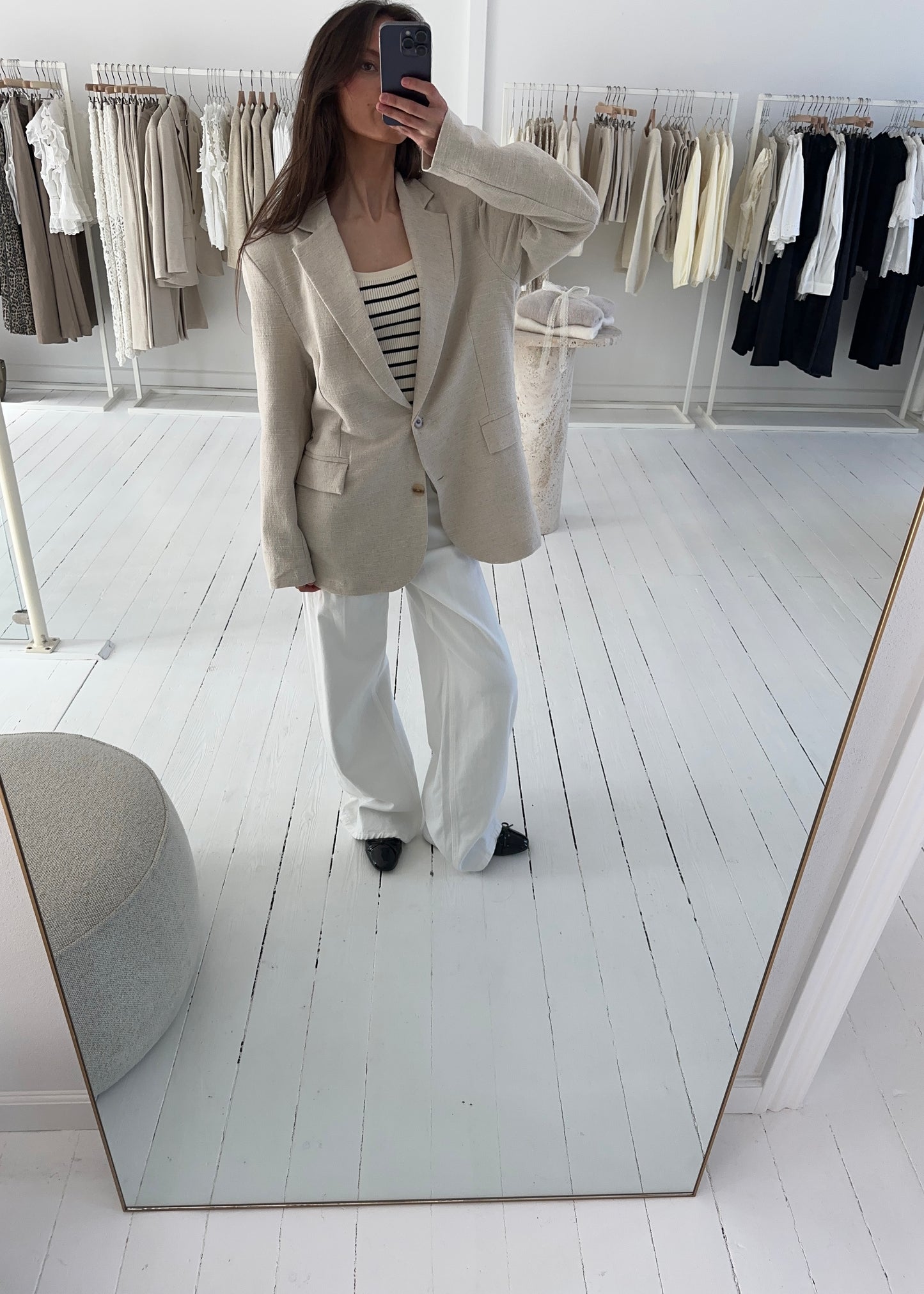 Spring-MAGDA Blazer - Beige