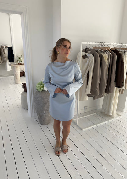 KARLA DRESS - Blå