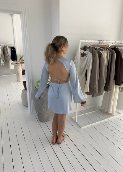 KARLA DRESS - Blå