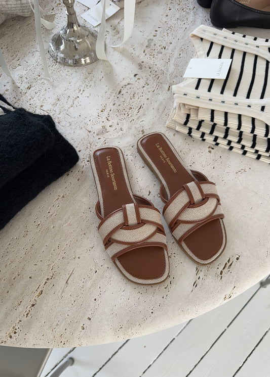 ELVA SANDALER - Camel