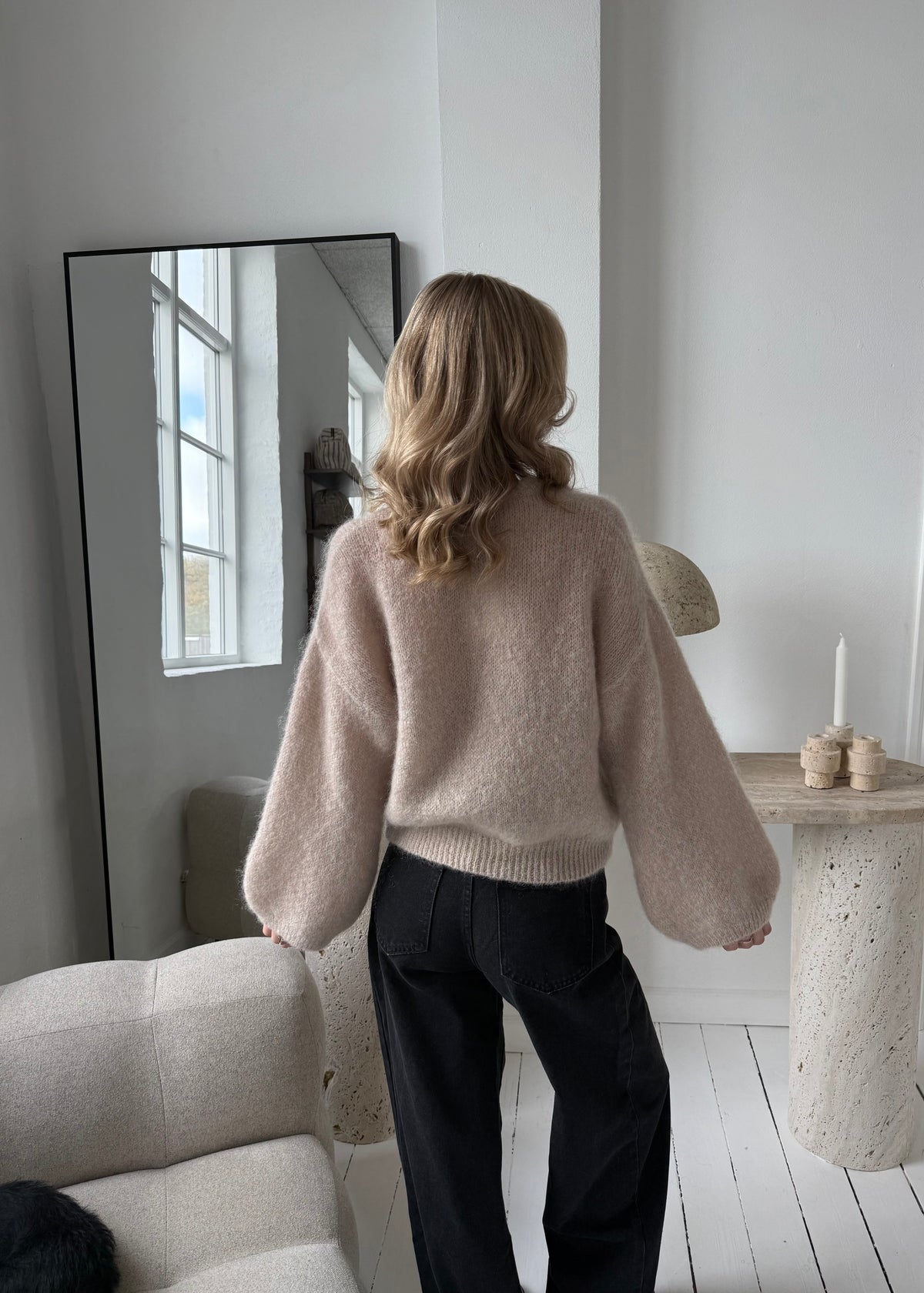 Flora-MAGDA Sweater - Beige